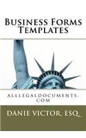 Business Froms Templates