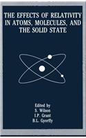 Effects of Relativity in Atoms, Molecules, and the Solid State