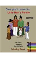 Little Man's Family Coloring Book
