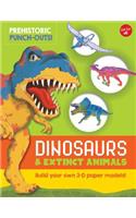Prehistoric Punch-Outs: Dinosaurs & Extinct Animals