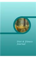 Diet & Fitness Journal: Food Journal and Activity Log to Track Your Eating and Exercise for Optimal Weight Loss (90-Day Diet & Fitness Tracker)