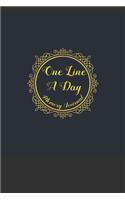 One Line A Day Memory Journal