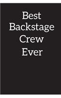 Best Backstage Crew Ever