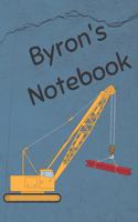 Byron's Notebook
