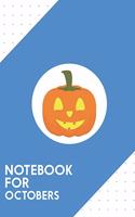 Notebook for Octobers