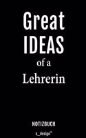 Notizbuch für Lehrer / Lehrerin: Originelle Geschenk-Idee [120 Seiten liniertes blanko Papier]