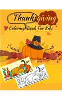 Thanksgiving Coloring Book For Kids