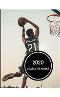 Basketball 2020 Yearly Planner