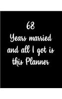 68 Years Married And All I Got Is This Planner