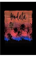 Honolulu: Oahu Hawaiian Christmas Journal Notebook Shopping Organizer Holiday Food Meal Party Planner Budget Expense Tracker. Tropical Palm Tree Soft Cover 6 