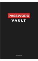 Password Vault Notebook: Notebook for Passwords and notes, (6x9) Passwords notebook with organized interior, internet password organizer and Internet Password Logbook, Limit