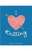 I Heart Knitting: Dot Grid Journal