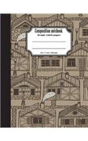Composition notebook Graph ruled paper