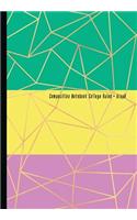 Composition Notebook College Ruled & Graph