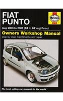 Fiat Punto Petrol (Aug 03 - 07) 03 To 07