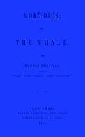 Moby Dick: Blue Lined Journal