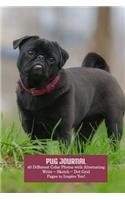 Pug Journal: Write - Sketch - Doodle, 6x9 Journal with Stunning Color Photos Inside