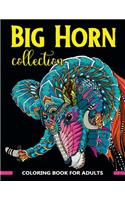 Big Horn Collection Coloring Book for Adults