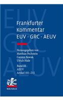 Frankfurter Kommentar Zu Euv, Grc Und Aeuv