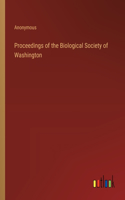Proceedings of the Biological Society of Washington