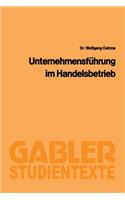 Unternehmensführung Im Handelsbetrieb