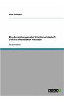 Die Auswirkungen der Schattenwirtschaft auf die öffentlichen Finanzen