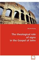 theological role of signs in the Gospel of John