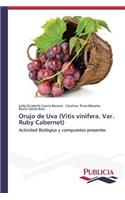 Orujo de Uva (Vitis vinifera. Var. Ruby Cabernet)