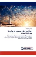 Surface miners in Indian Coal Mines