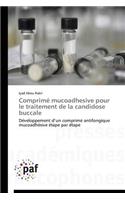 Comprimé Mucoadhesive Pour Le Traitement de la Candidose Buccale: (Omn.Pres.Franc.)