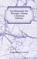 Encyklopaedie Der Therapie, Volume 2 (German Edition)