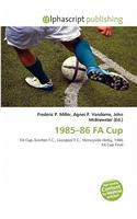 1985-86 Fa Cup: (English)