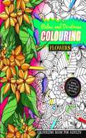 Flower - Colouring book For Adults