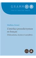 L'Interface Prosodie/Syntaxe En Français