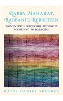 Rabba, Maharat, Rabbanit, Rebbetzin