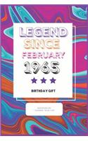 Legend Since February 1965