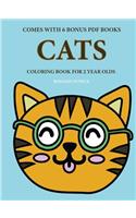Coloring Books for 2 Year Olds (Cats)