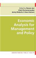 Economic Analysis for Management and Policy