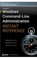 Windows Command Line Administration Instant Reference