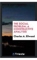 The Social Problem; A Constructive Analysis