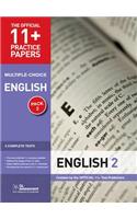 11+ Practice Papers English Pack 2 (Multiple Choice)