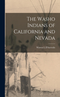 Washo Indians of California and Nevada