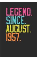 Legend Since August 1957