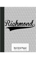 Dot Grid Paper: RICHMOND Notebook(3724 Weezag Wine Review Paper Notebook)