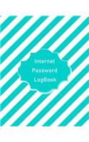Internet Password Log Book