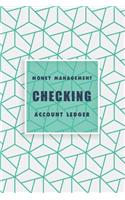 Checking Account Ledger: 6 Column Payment Record and Tracker Log Book Personal Money Management Account Balance Book Checking Account Transaction Register(2 Checkbook Balance Logbook)