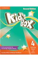 Kid's Box Level 4 Activity Book with Online Resources