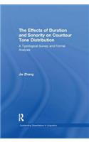 Effects of Duration and Sonority on Countour Tone Distribution