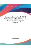 Comparsa Conclusionale All' III Tribunale CIV. E Pen. Di Verona in Causa Trevisani Augusta (1897)