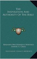 Inspiration And Authority Of The Bible